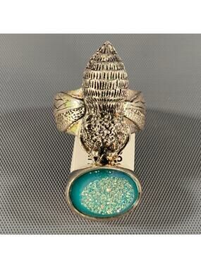 NO BRAND Silver Bees Ring